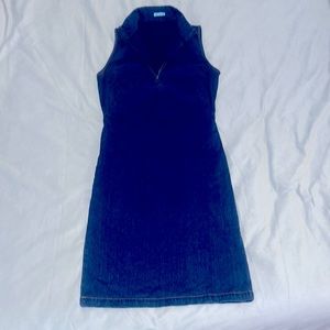 J. McLaughlin Denim Sleeveless Dress